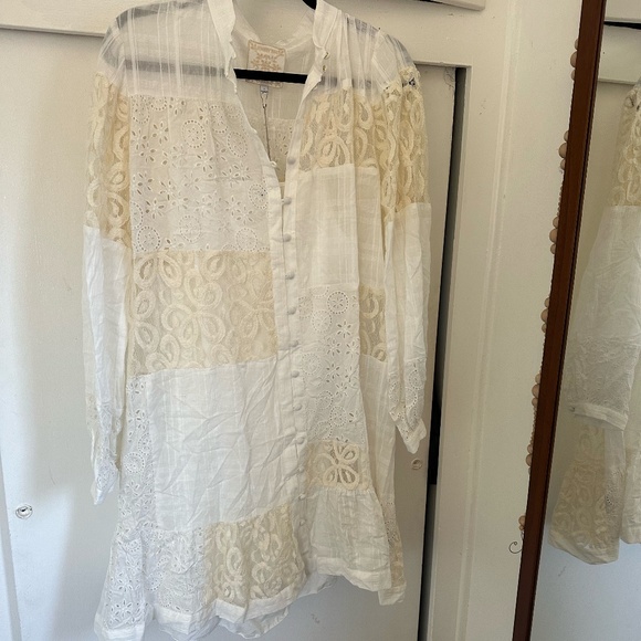 Johnny was Chet lace eyelet mini dress FINAL PRICE NO OFFERS - Picture 4 of 7